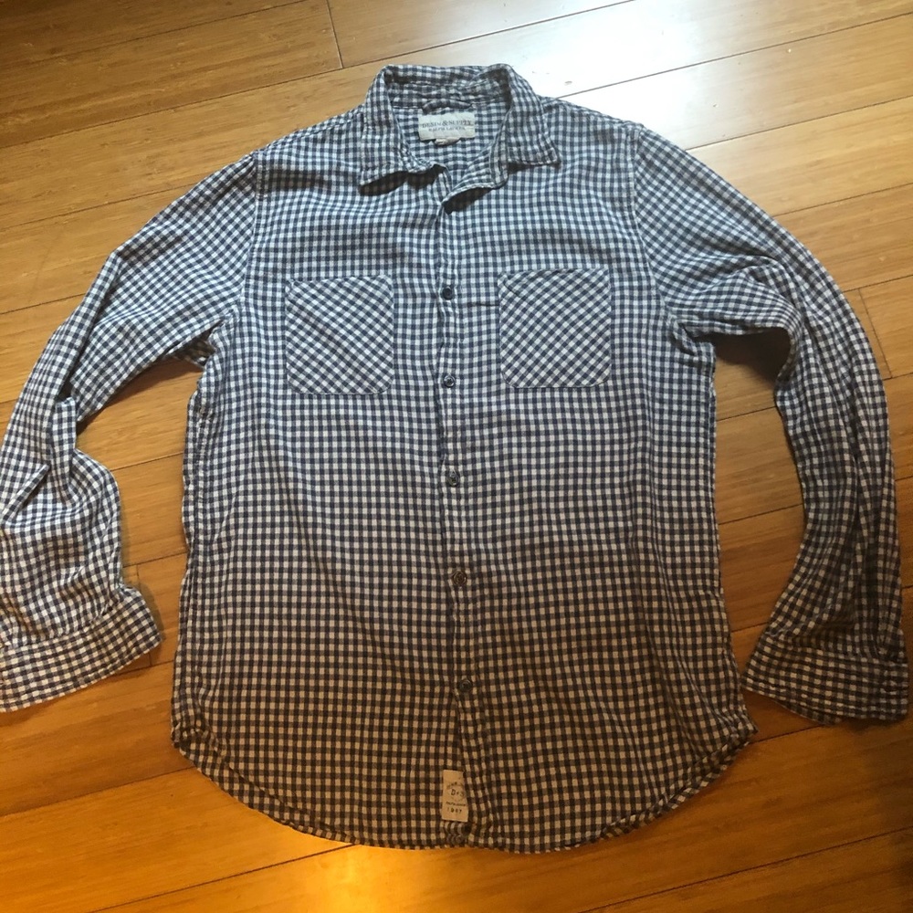 Ralph Lauren mens plaid lightweight shirt